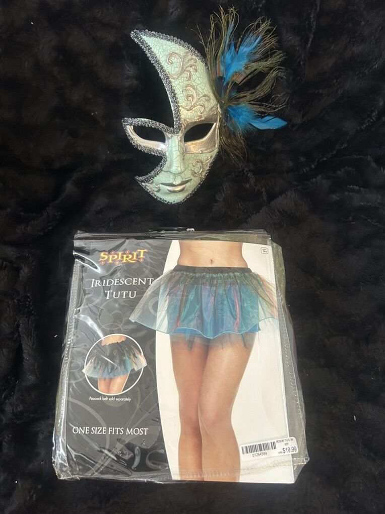 Peacock Mask & Tutu