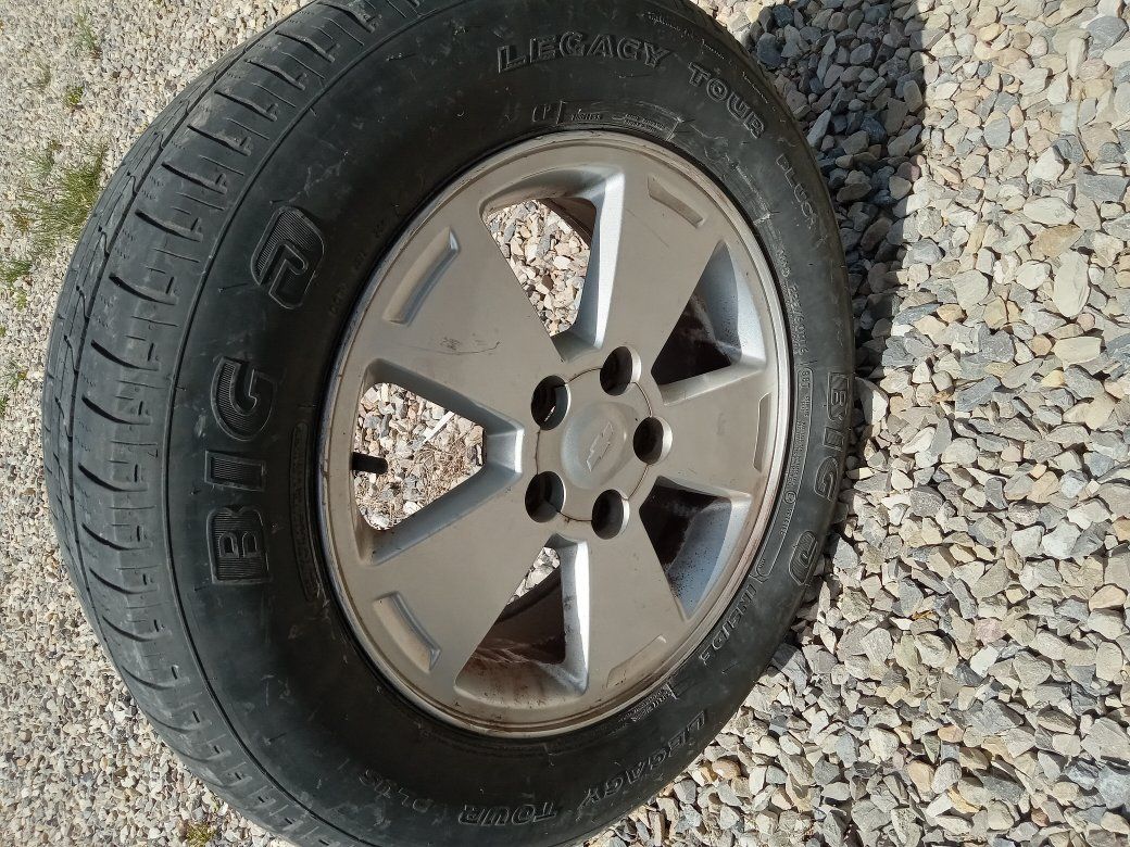Spare Tire & Wheel for Chevy Impala