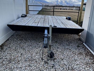 Heavy Duty Flat Bed Trailer