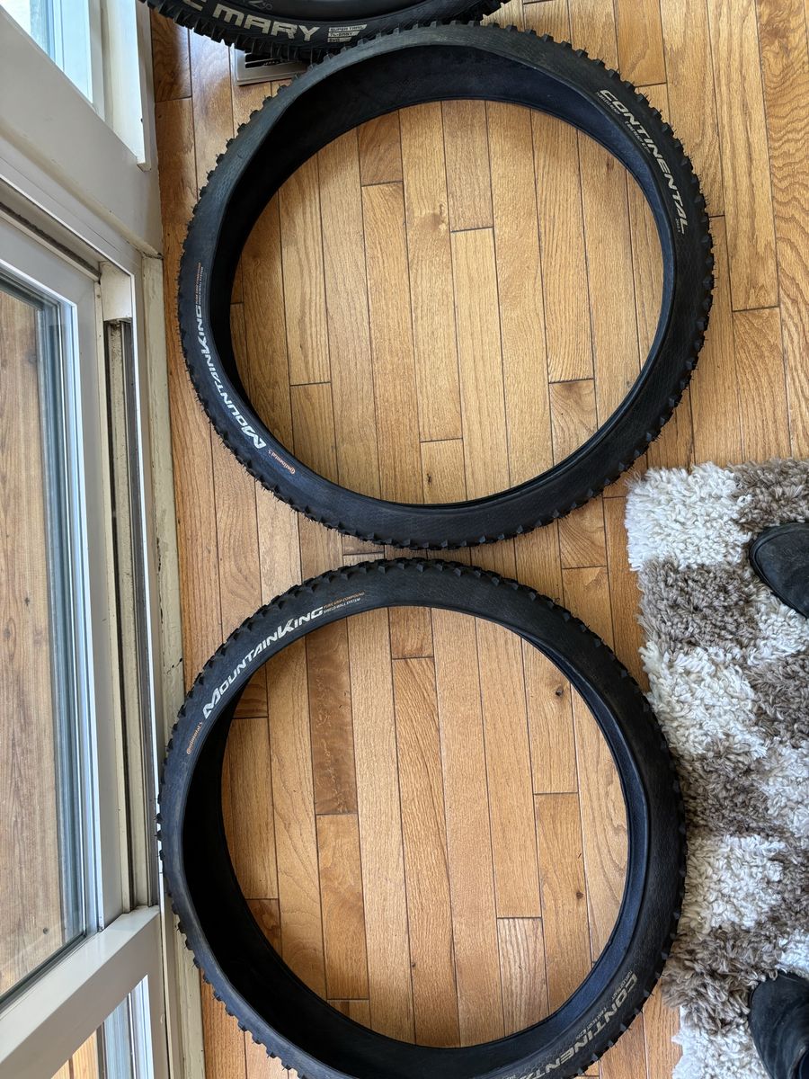 Continental Mountain King ShieldWall 26 x 2.3 Mountain Bike Tires - Pair
