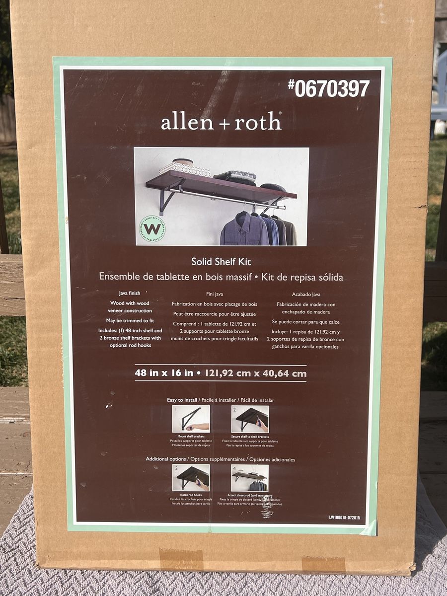 Shelf - Allen + Roth Brand