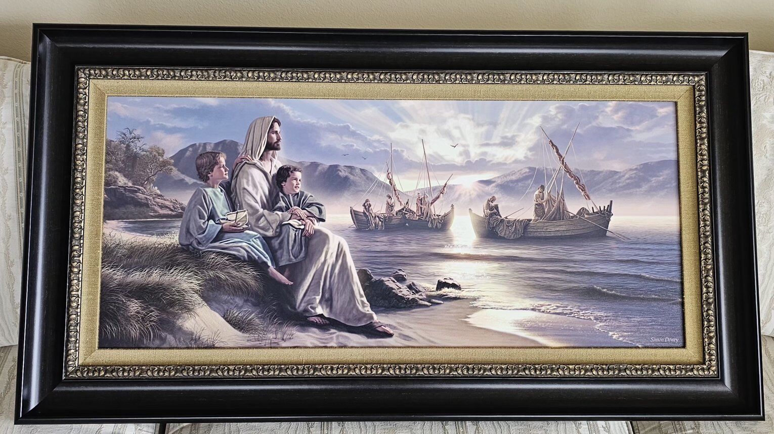 "Men of Galilee" by Simon Dewey 36"×19.5"