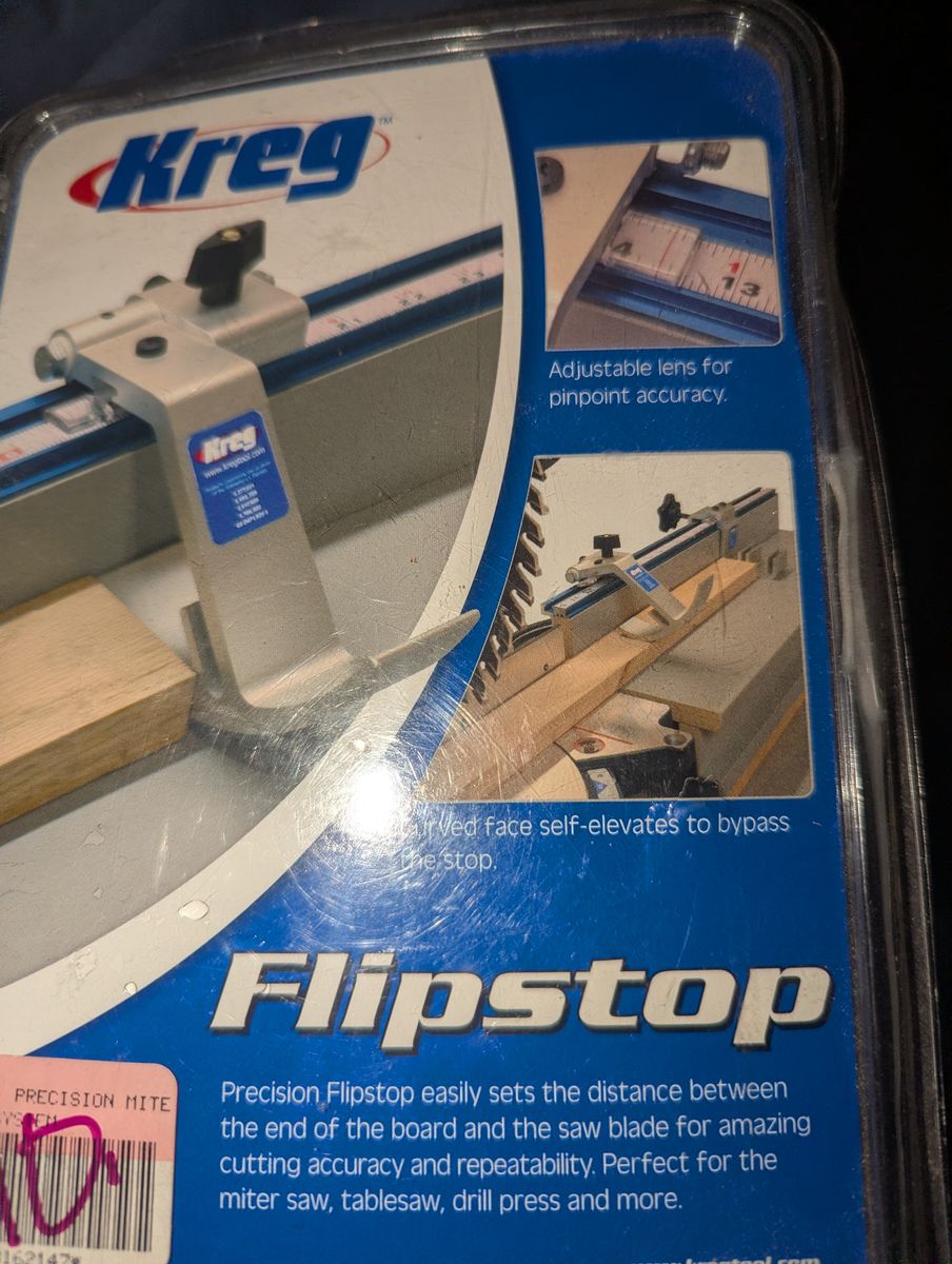 Kreg flipstop/ stop block woodworking