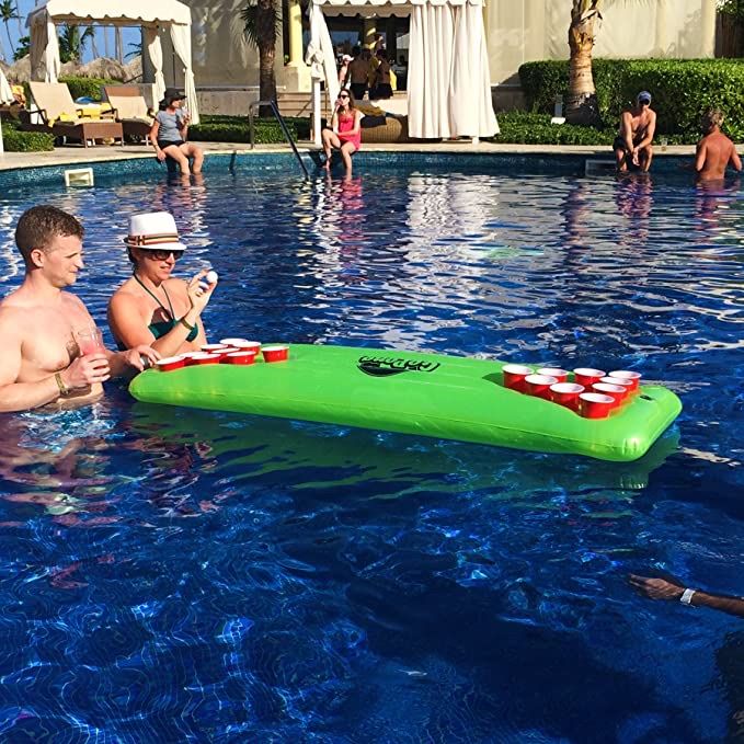 Beer Pong Pool Float
