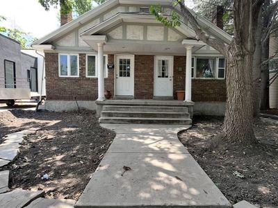 Large basement room for rent in 3 bed, 2 bath charming brick duplex located in beautiful Liberty Wells neighborhood.