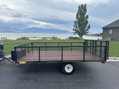 12’ x 8’ Heavy-Duty Custom Utility Trailer