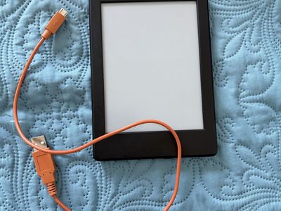 Amazon Kindle 8th Generation E-Reader 4GB Wi-Fi Black with Charging Cable
