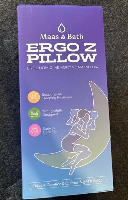 ERGONOMIC MEMORY FOAM PILLOW