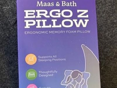 ERGONOMIC MEMORY FOAM PILLOW