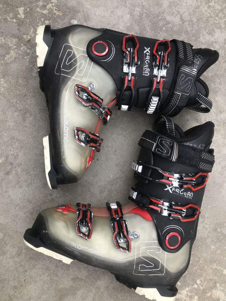 Solomon X Pro R 80 wide ski boots size 9.5 or 27.5 mondo size