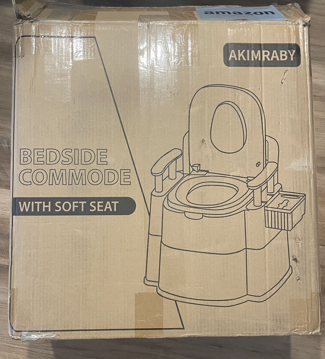 Portable Bedside Commode Chair
