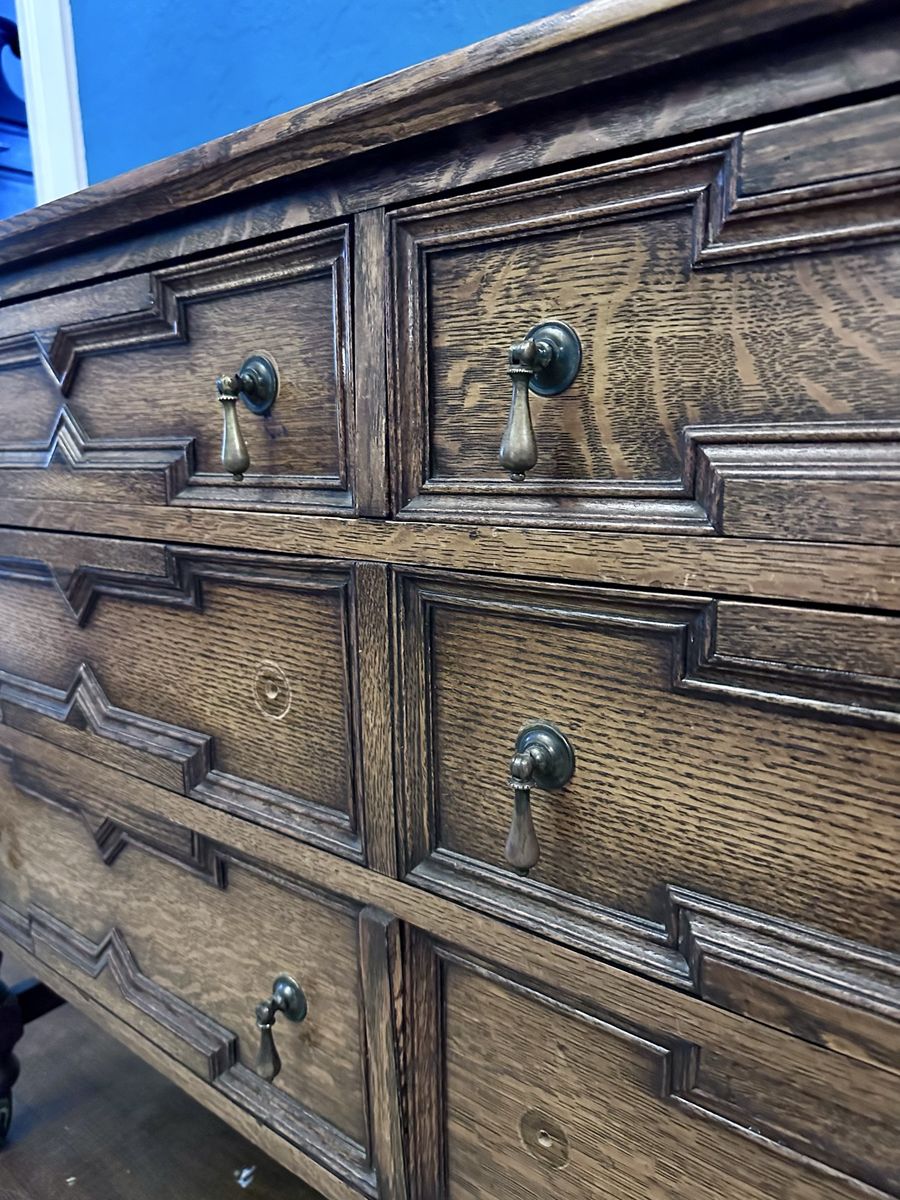Antique oak dresser