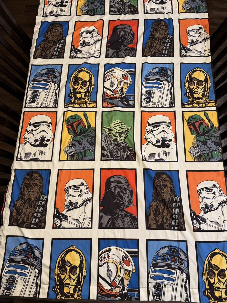 Star Wars Character Block Curtains