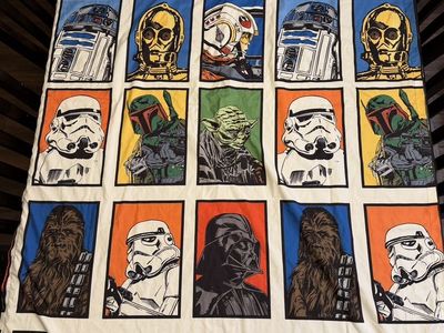 Star Wars Character Block Curtains