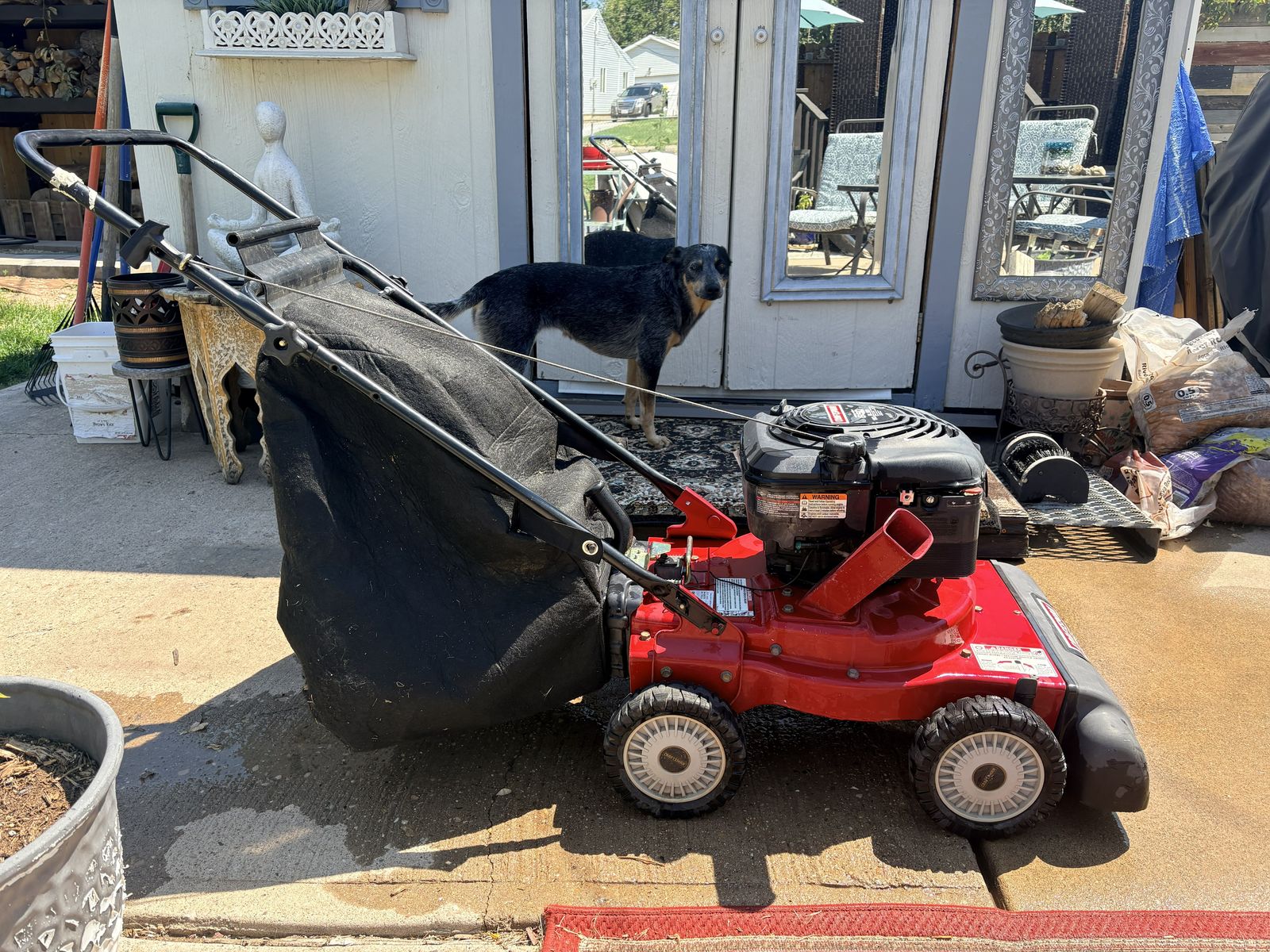 Pristine Craftsman Chipper Shredder Vacuum – 190cc Briggs & Stratton (Like New!)