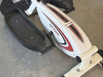 Fit desk under desk elliptical