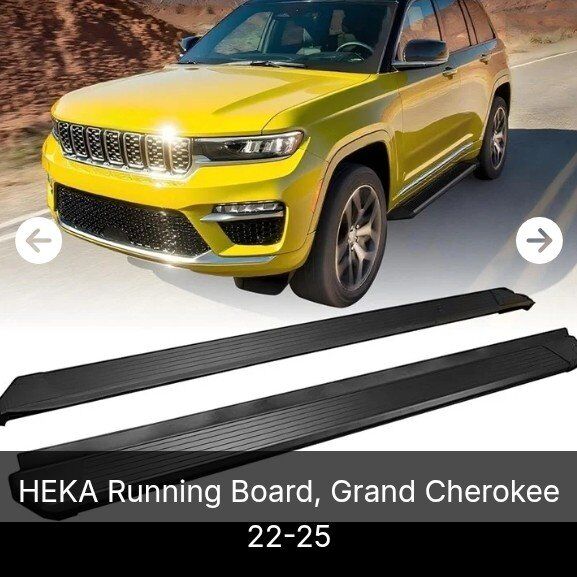 Running Boards for Grand Cherokee 22-25 (NEW)
