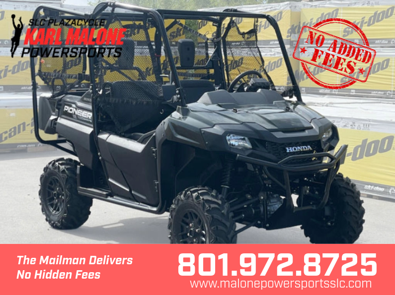 2025 HONDA Pioneer 700-4 Deluxe Black Forest Green