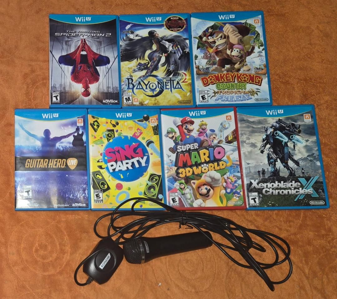Nintendo Wii game bundle including Zelda Wind Waker Hd! Trades considered!