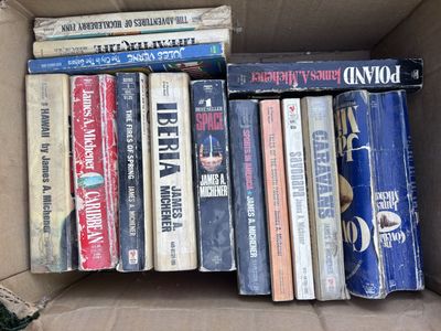 James Michener paperback collection
