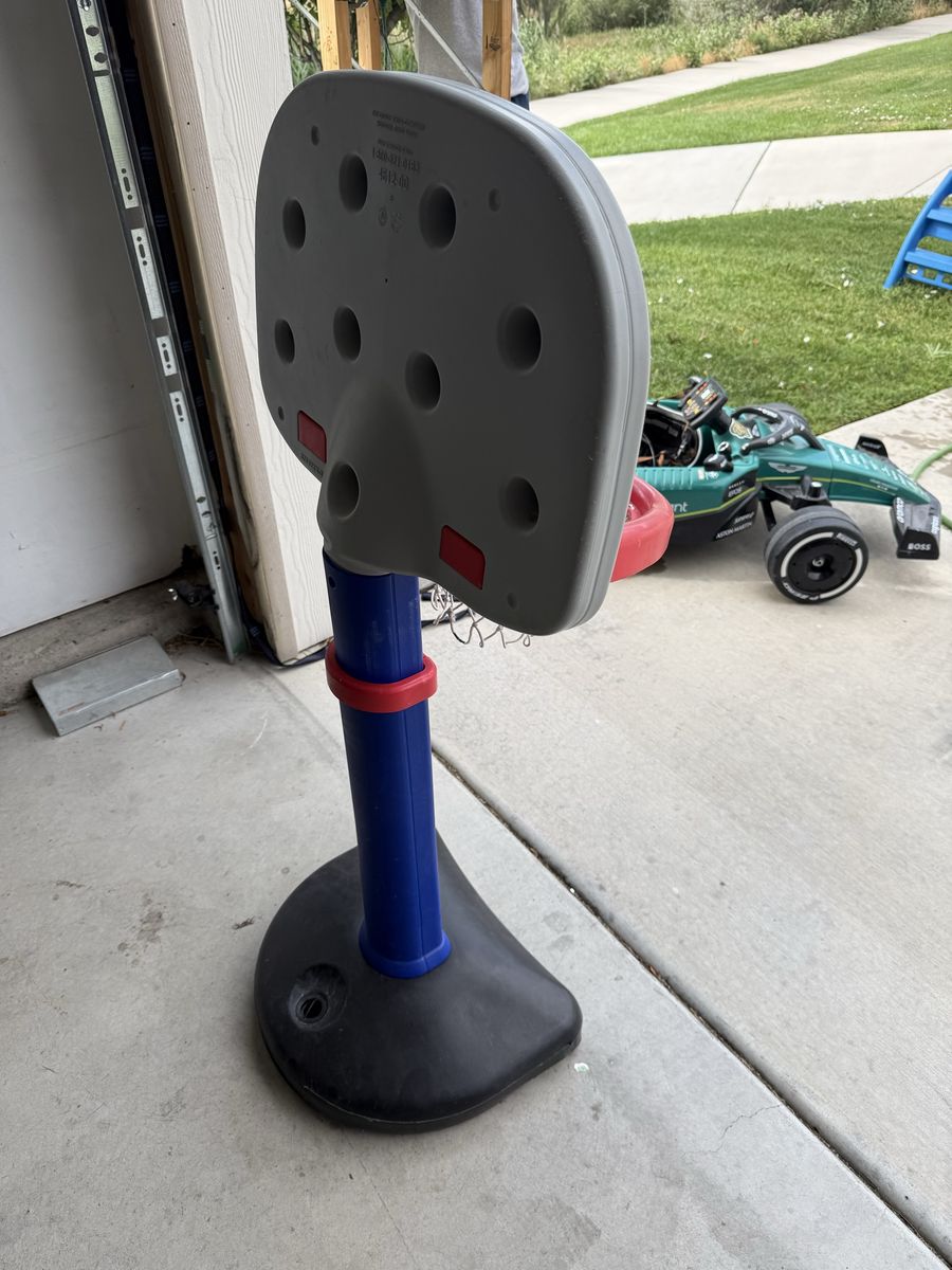 Little Tikes Easy Score Basketball Hoop Set Adjustable Height Kids Toy