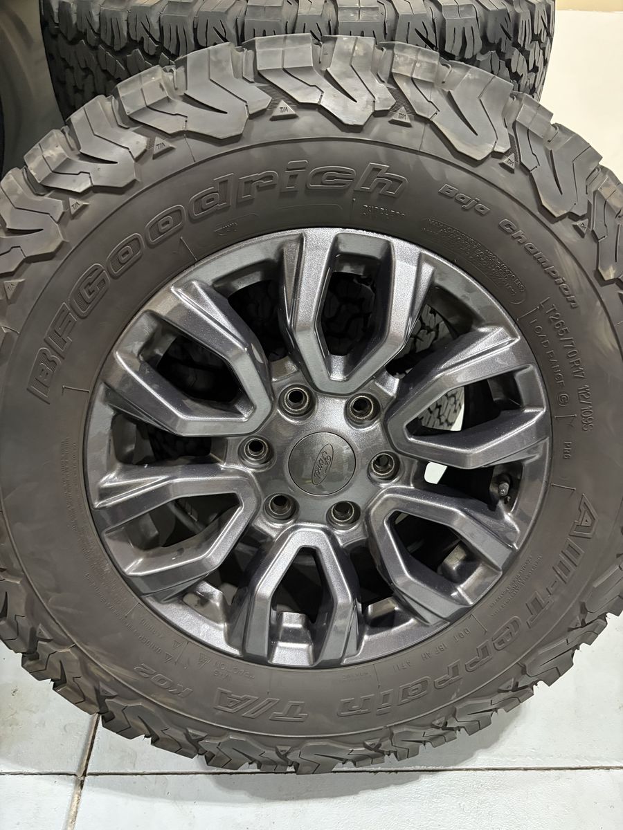 BFGoodrich All-Terrain T/A KO2 LT265/70R17 Tires with Ford Wheels