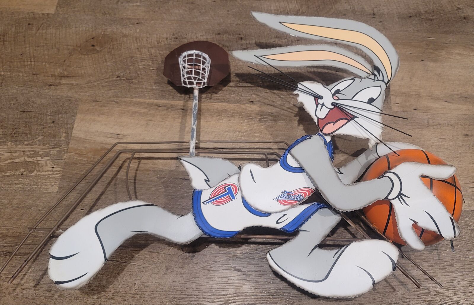 Vintage C. Jere sculpture Wall Art Looney Tunes Space Jam Bugs Bunny, Lola, Daffy Duck