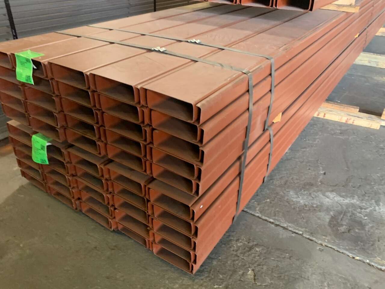 IN STOCK!! Steel Cold Formed Purlin 8" x 2 1/2" x .075 Nom x 37' - $106.95 each