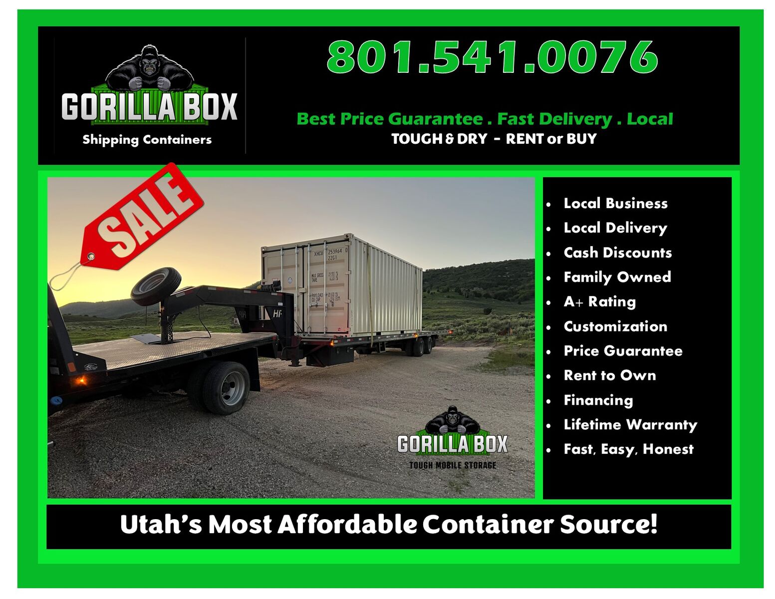 20' and 40' High Cube Shipping Containers. Great Office, Shed, Used and New One Trip Conex, Connex, Storage, Best Price!