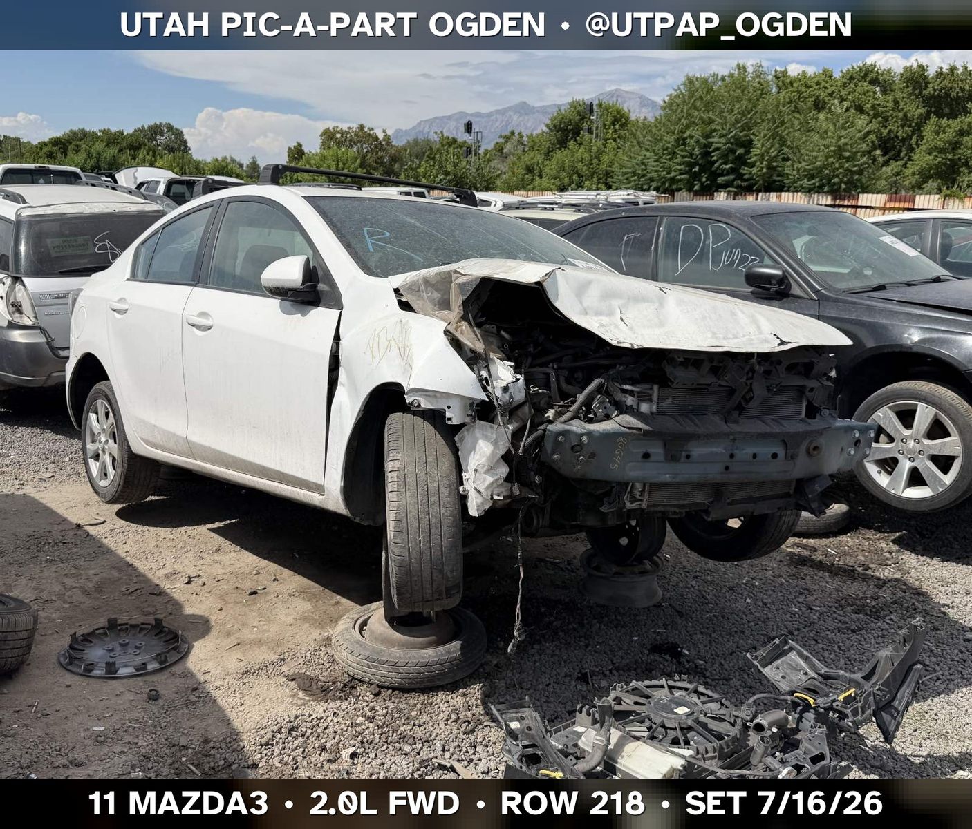 2011 Mazda Mazda3 Parts - UTPAP Ogden