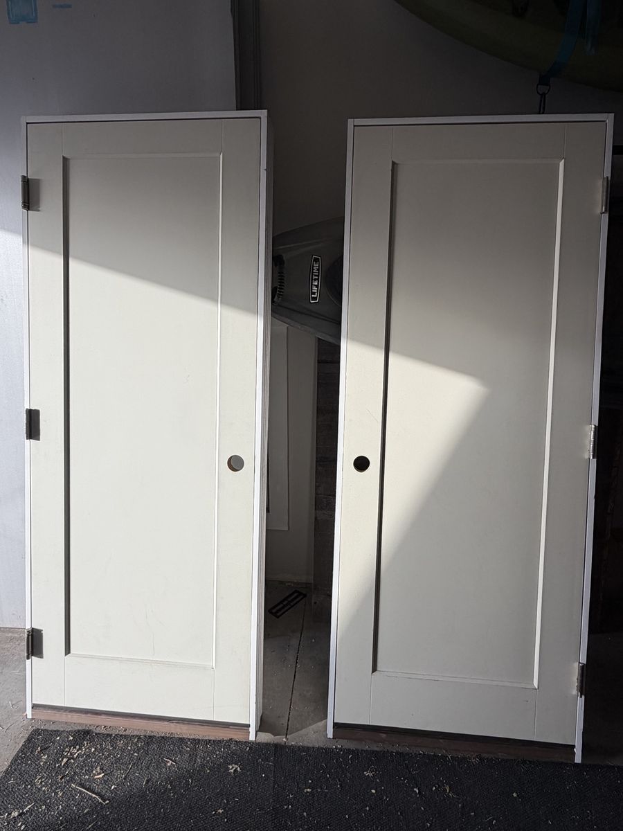 Two 20 Minute Fire Rated Prehung Interior Doors
