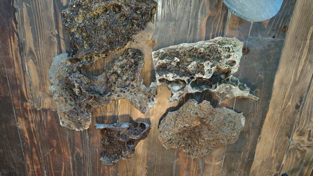 Lace Rock, Filter, air pump, heater, wave maker