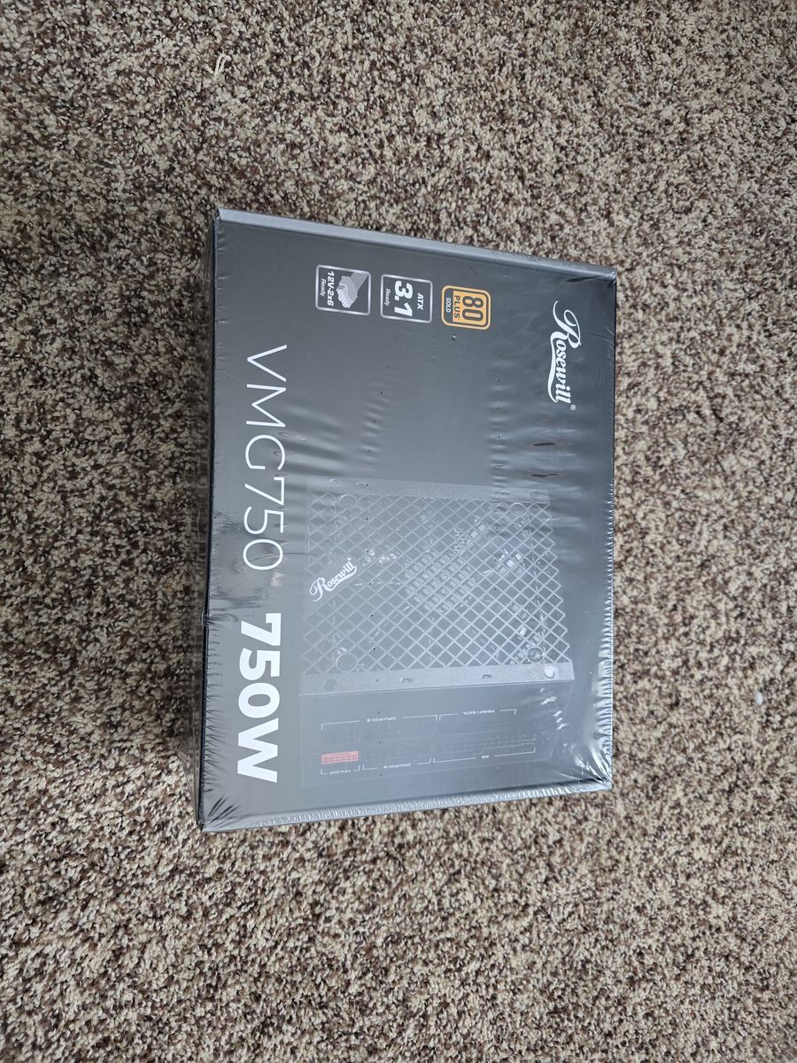 Rosewill 750w Gold Power Supply New