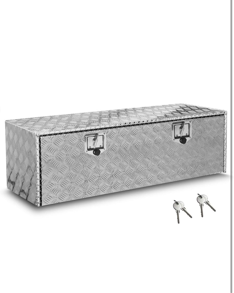 NEW Truck Tool Box W/Compression Latch and Keys,60 x 18 x 18 Inch,Truck Toolbox For Storage