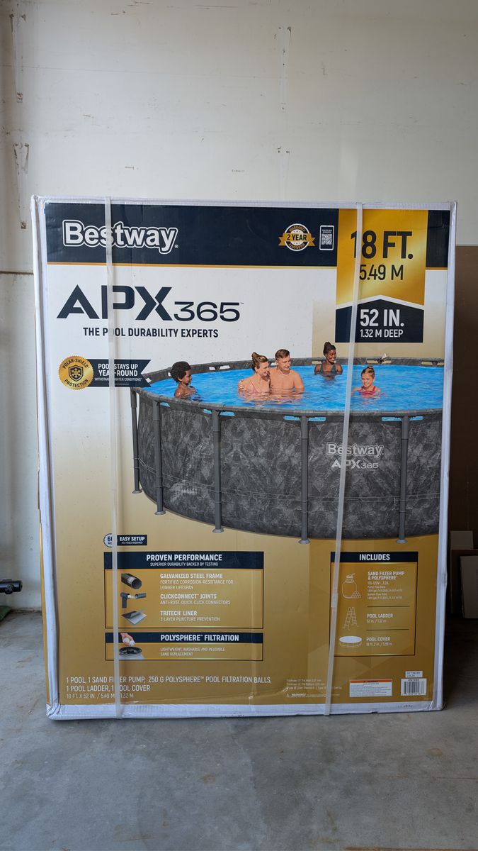 Bestway APX 365 18' x 52" above ground pool