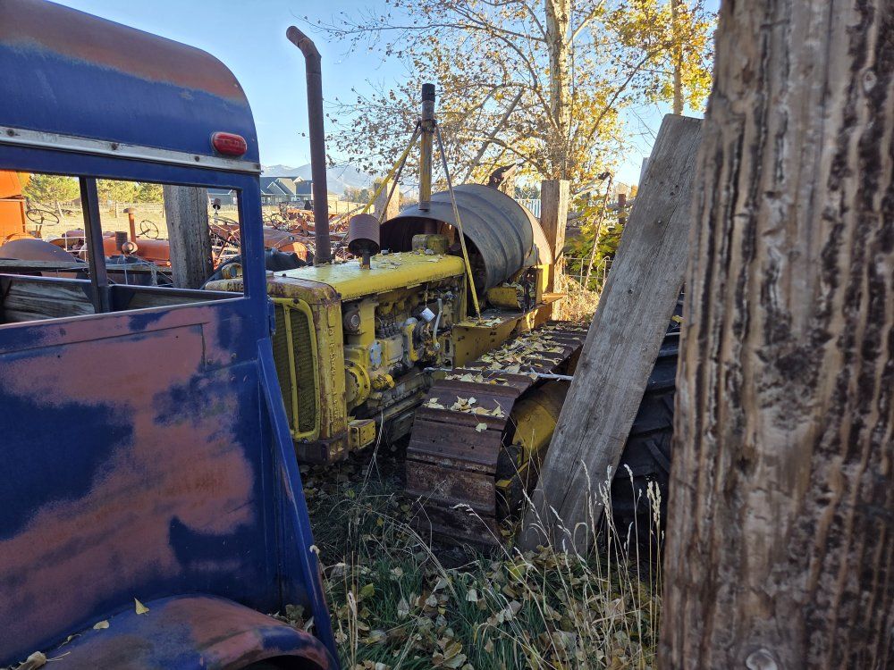 Antique tractors and equipment