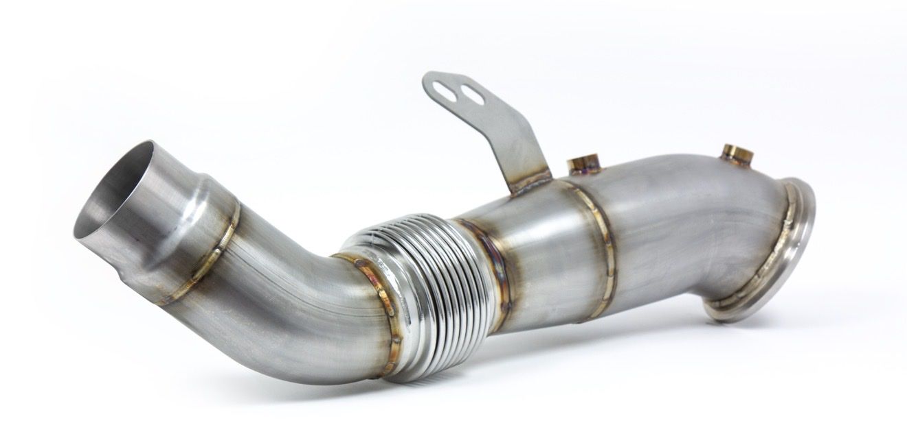 Supra Catless Downpipe - High-Flow Performance Exhaust Upgrade