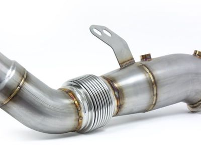 Supra Catless Downpipe - High-Flow Performance Exhaust Upgrade