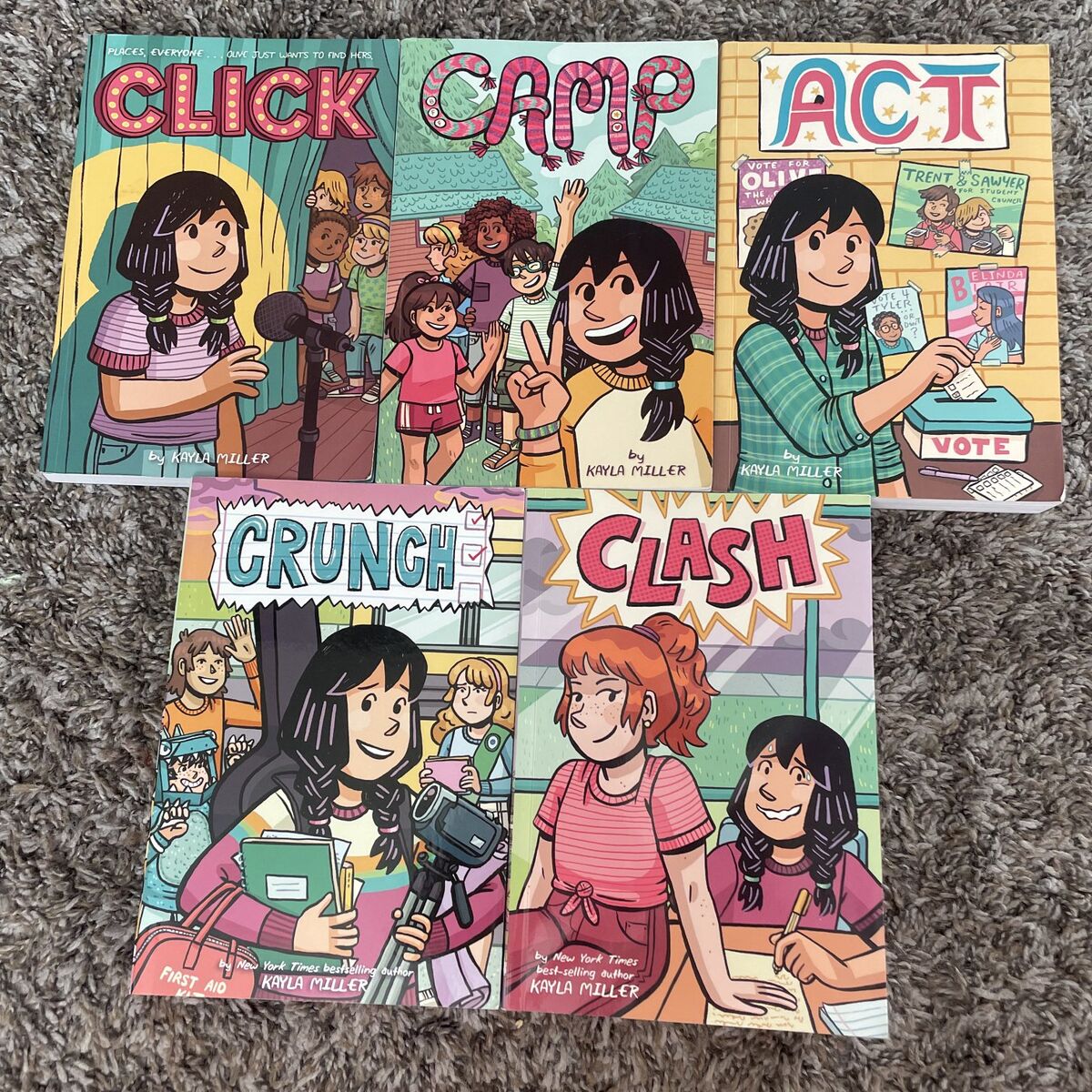 Christmas gift: Kayla Miller graphic novel book se