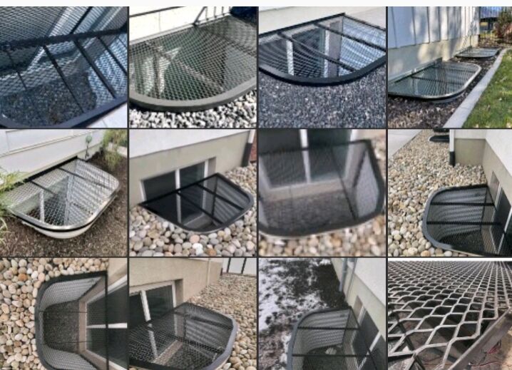 heavy-duty window well covers