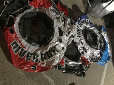 5 River run Float Tube float tubes two are brand new