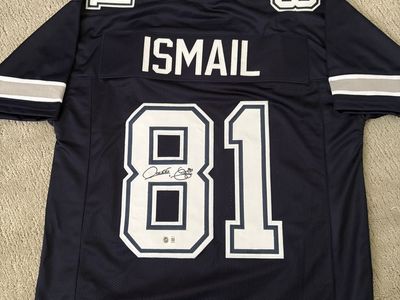 Dallas Cowboys Rocket Ismail signed autographed jersey Beckett COA