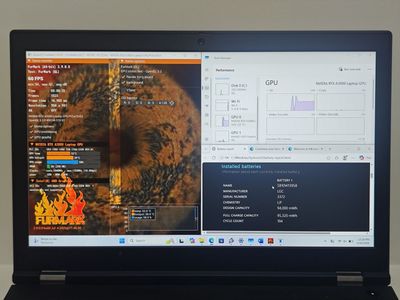 ThinkPad P15 Gen 2i | i9-11950H | 32G/512G to 64G/1T | NVIDIA RTX A3000 6GB | Office 2024 | Health 101.4%