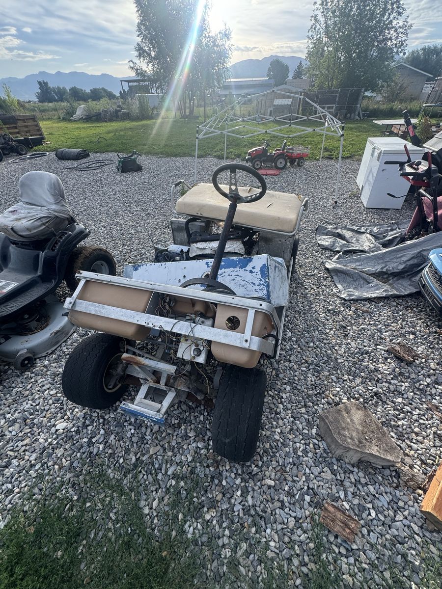 Used Golf Cart for Parts or Project - AS-IS Condition