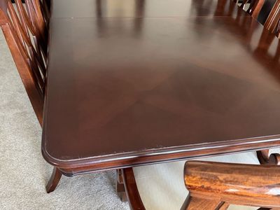 Formal dining room and buffet