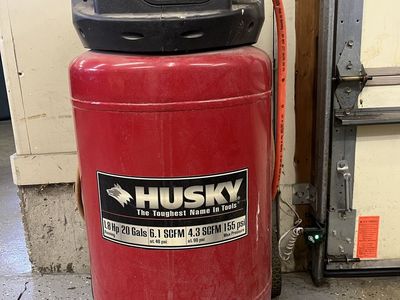 HUSKY 20 GAL, 155PSI AIR COMPRESSOR