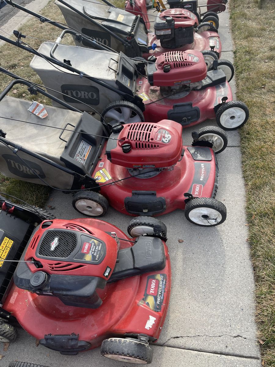 Lawn equipment (mowers,trimmers,blowers)