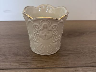 Lenox Merry Lights Angel votive candle holder