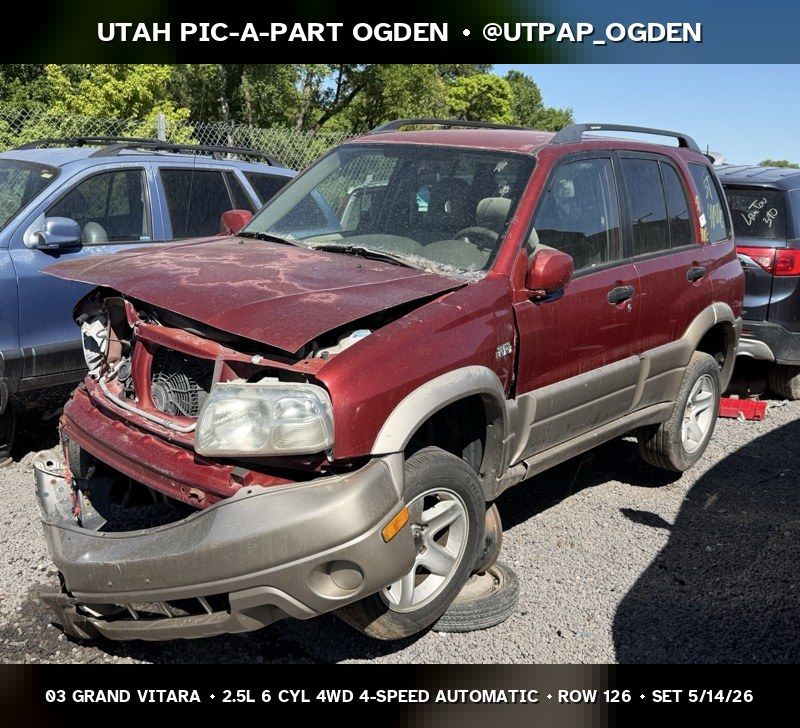 2003 Suzuki Grand Vitara Parts - UTPAP Ogden