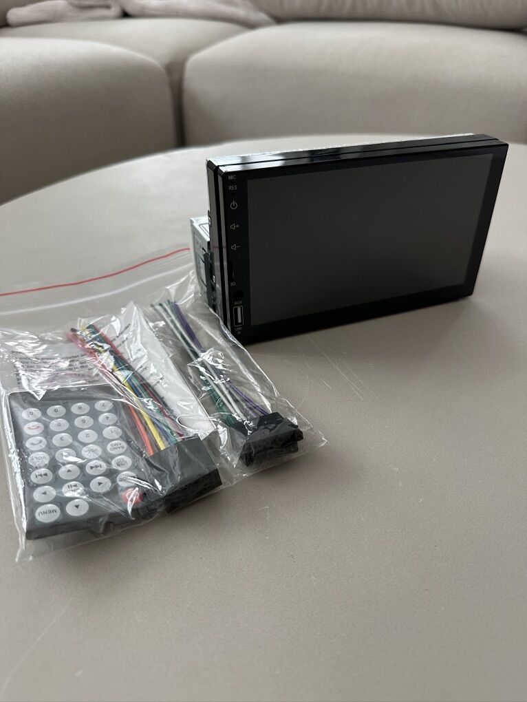 Car Radio 1 Din Carplay 7” Bluetooth Universal